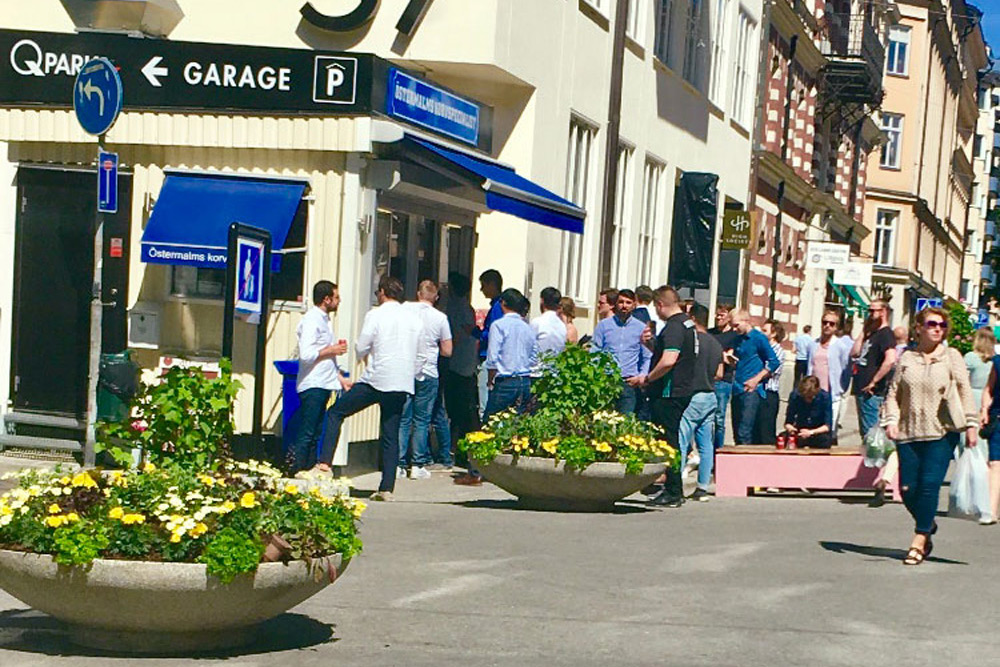Brunos Korvbar på Östermalm