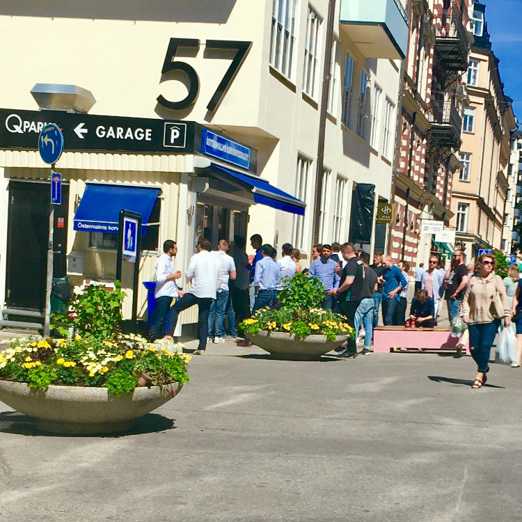 Brunos Korvbar på Östermalm