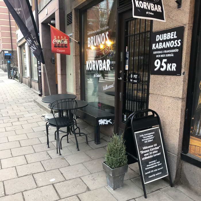 Brunos Korvbar på Södermalm